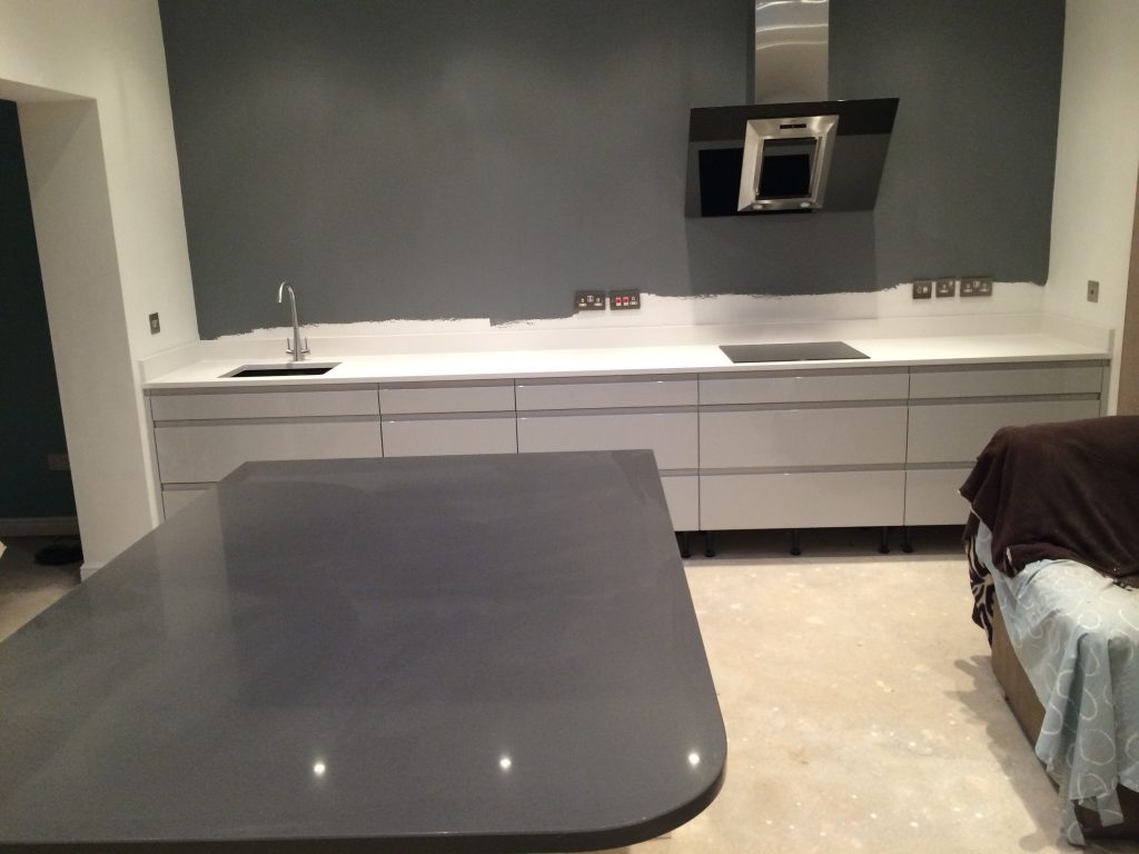 Granite worktops and units